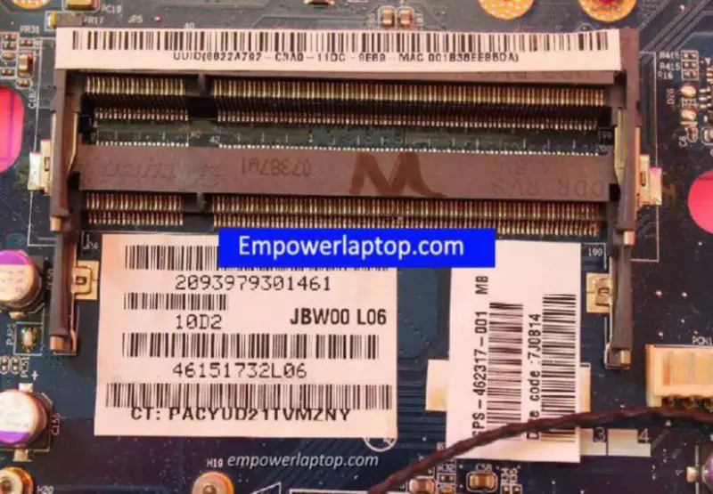 Placa base HP 462317-001 A900