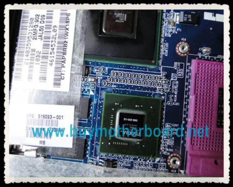 placa base 519093-001 para HP pavilion DV4
