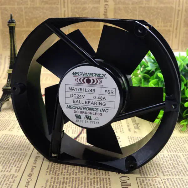 Ventilador MECHATRONICS MA1751L24B FSR DC24V 0.48A 17CM