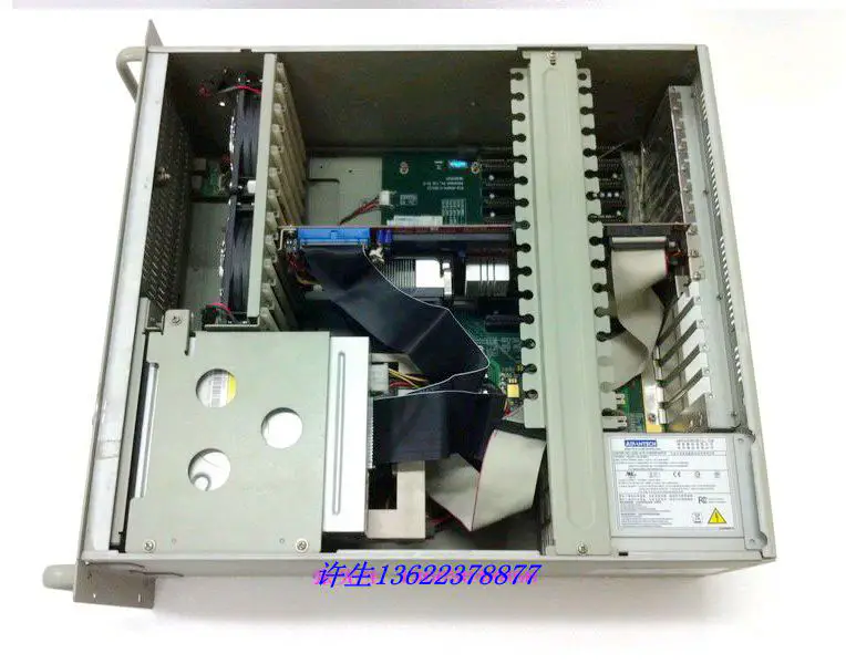 Advantech Placa base industrial IPC-610H 610L PCA-6006/6187/P4 2.8/1G/ 80G