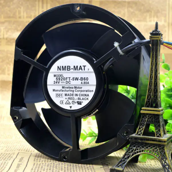 NMB-MAT 5920FT-D5W-B60 Ventilador 24V 4,80A
