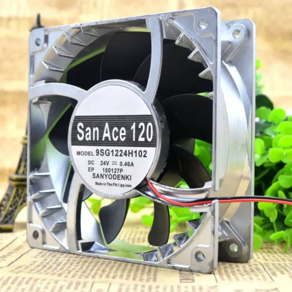Ventilador Sanyo 12038 12CM 9SG1224H102 24V 0,46A