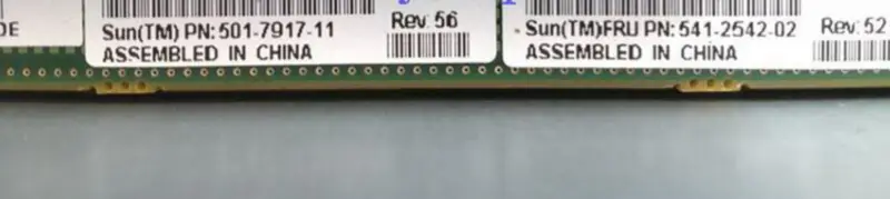 Placa base para servidor SUN Oracle Fire X4170 541-2542-02 501-7917-11