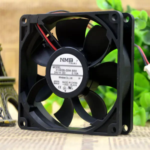 Ventilador NMB 8CM 8020 24V 0,15A 3108SB-05W-B50