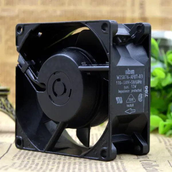 Ventilador EBM W2S076-AF07-03 8CM 8038 110V 12W