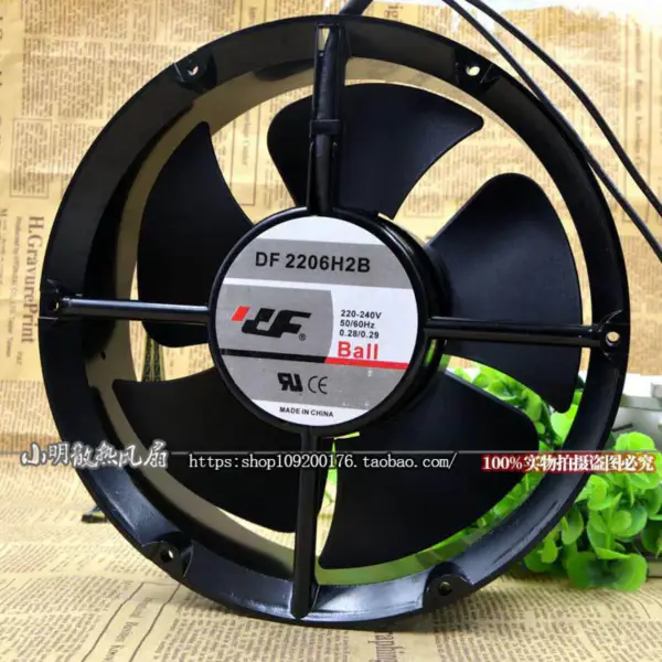 DF 2206H2B 220v 0,28a 20060 Ventilador 20CM