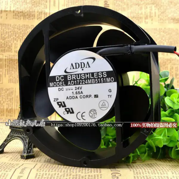 ADDA AD17224MB5151MO ADDA 17251 Ventilador 24V 1,65A
