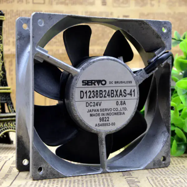 Ventilador SERVO D1238B24BXAS-41 24V 0,8A 12cm 12038