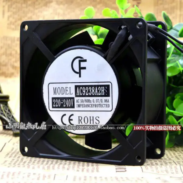 AC9238A2HS 220V 0,06A 0,07A ventilador 9238 9038