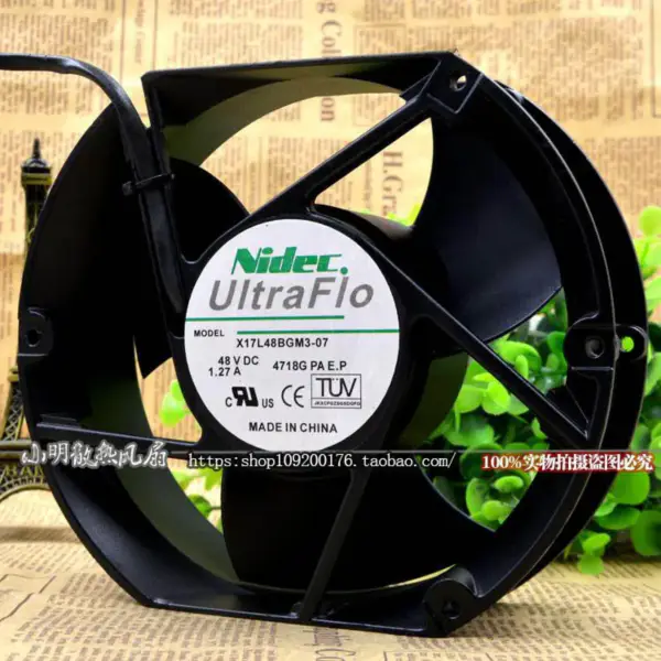 NIDEC X17L48BGM3-07 Ventilador 48V 1,27A 172*150*51