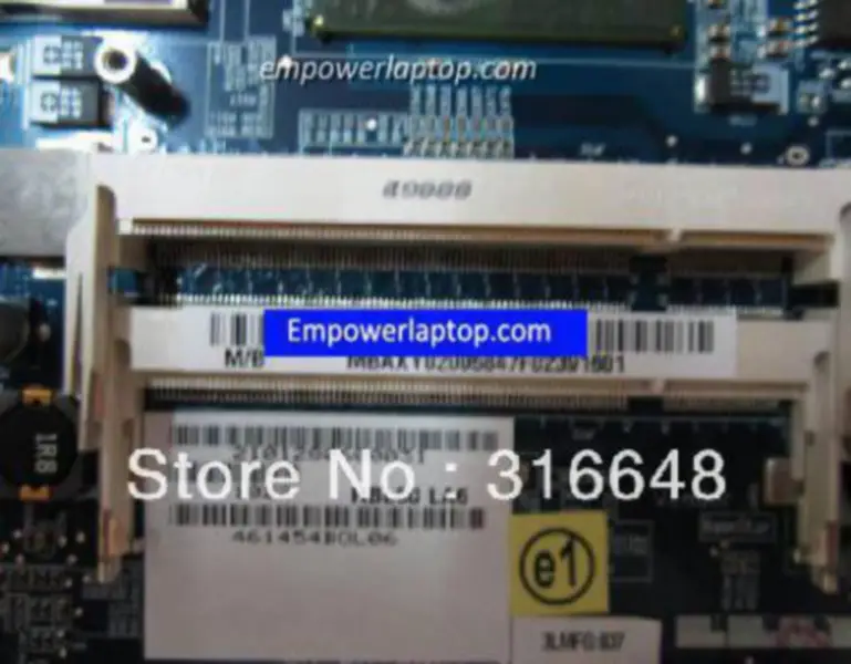 Placa base Acer MBAXY02005 la-2922p HBL50 5630 5610