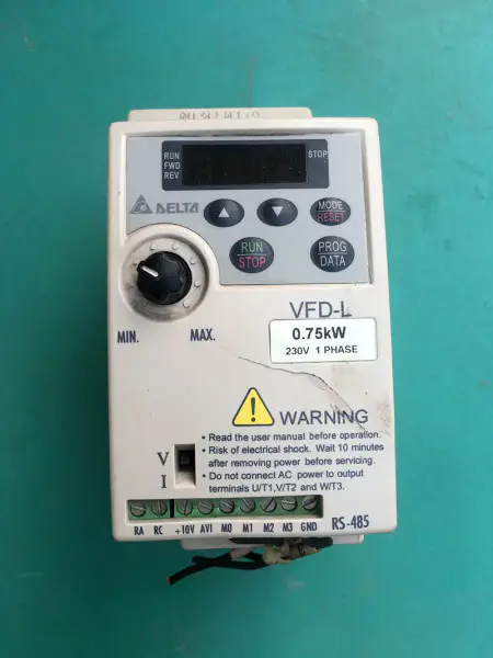 VFD007L21A Delta serie L 0,75KW/220V