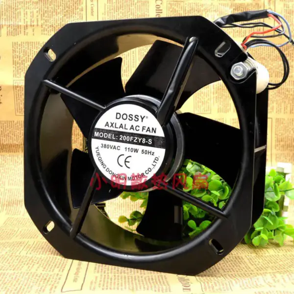 Ventilador DOSSY 200FZY8-S 380V 110W 22580 22,5CM