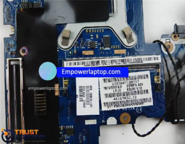 HP 593840-001 6540B 6440B Condición Motherboard