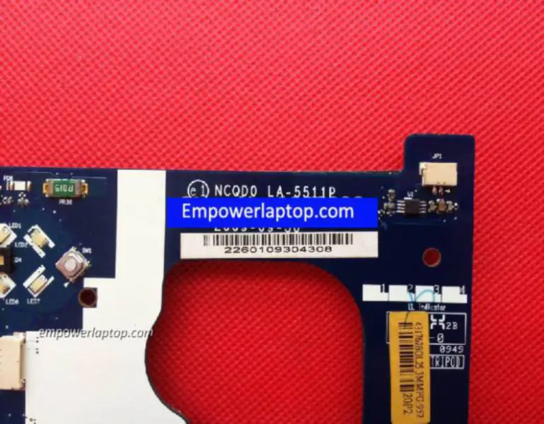 Placa base Acer 5942G NCQD0 LA-5511P
