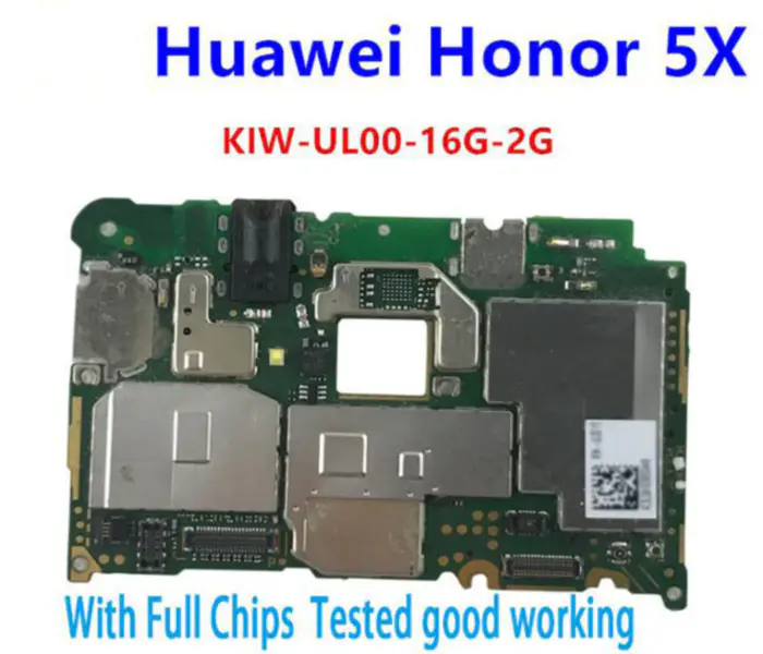 Huawei Honor 5X KIW-UL00 placa base desbloqueado 2G 16G