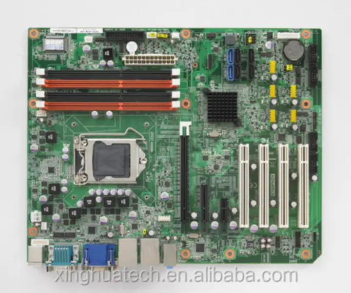 Advantech mini pc industrial placa base AIMB-781QG2-00A1E LGA1155 i7/i5/i3 ATX con DVI/VGA Dual Gigabit