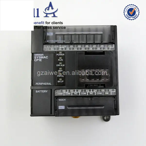 Controlador de Programación PLC Industrial Omron CP1E-N20DR-A