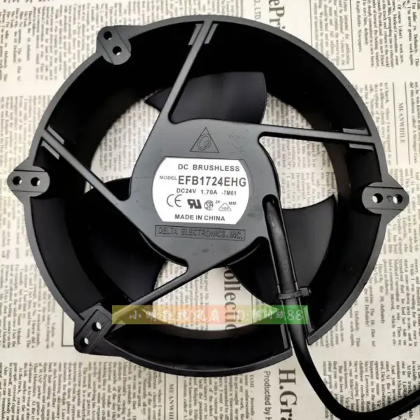 Ventilador Delta EFB1724EHG 17251 24v 1.70A 17CM