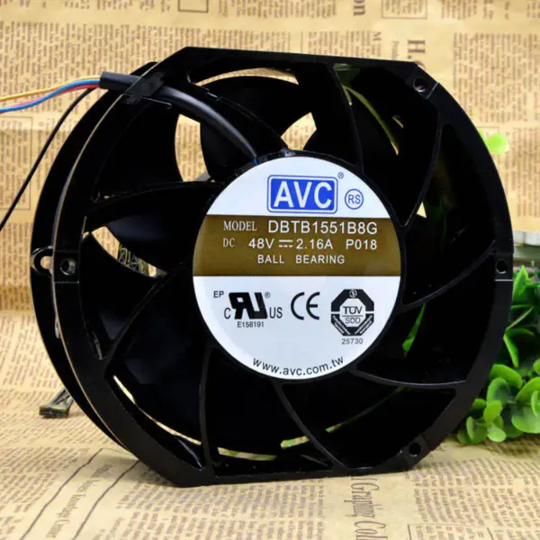 Ventilador AVC 17251 DBTB1551B8G 48V 2.16A 17CM