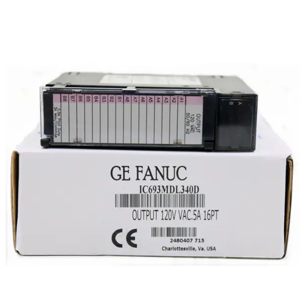 General Electric PLC Serie G E 9030 PLC Controlador AC Módulo de Salida IC693MDL340D