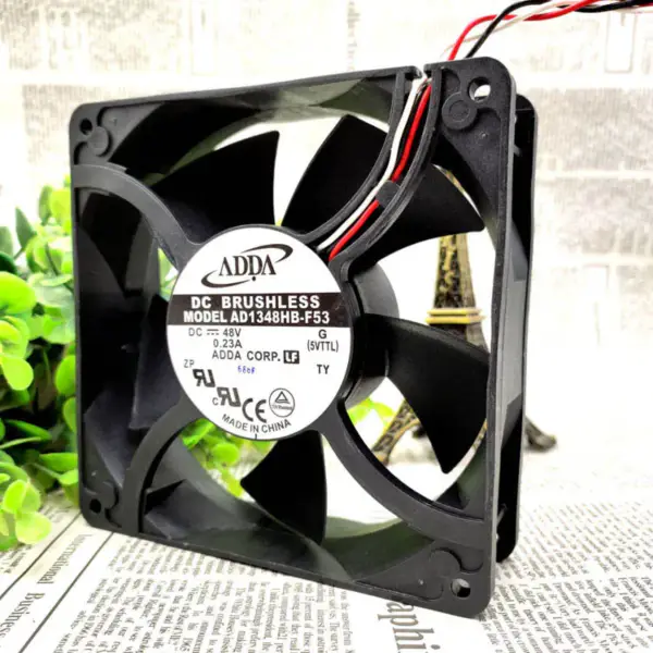 ADDA AD1348HB-F53 ADDA 12738 Ventilador de 48V 0,23A 12,7CM