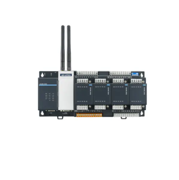 Advantech ADAM-3600-C2GL1A1E 8AI / 8DI / 4DO / Expansión de 4 ranuras RTU inteligente inalámbrica