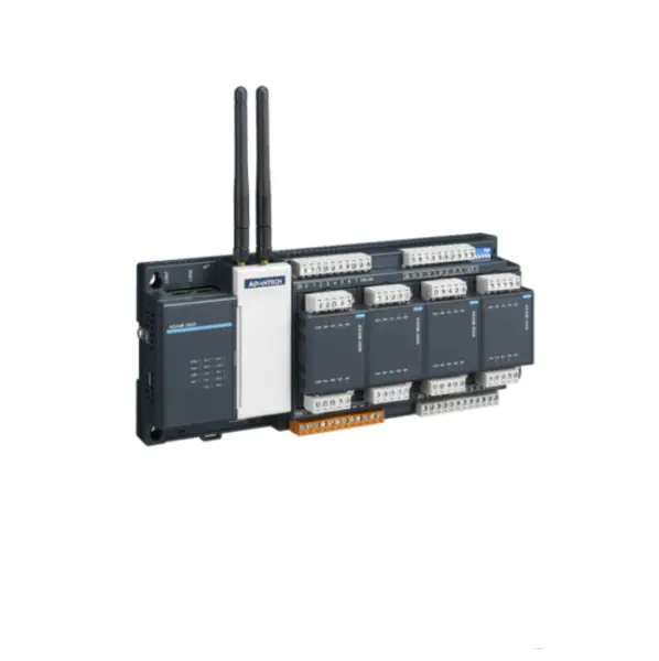 Advantech ADAM-3600-C2GL1A1E 8AI / 8DI / 4DO / Expansión de 4 ranuras RTU inteligente inalámbrica