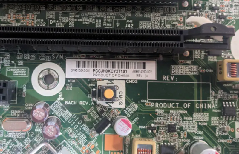 Placa base HP Z210 SFF 615645-001 614790-001 614790-002