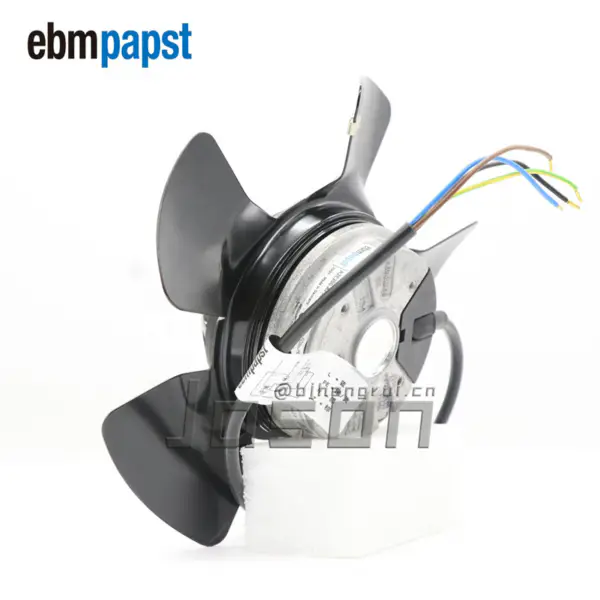 Ebm A2E200-AF02-01 Ventilador De Circulación De Hvac De Álabes Axiales De CA Para Motor De Hélice Variable A2E200-AF02-02