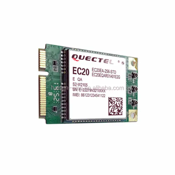 Módulo LTE CAT3 Comunicación inalámbrica UMTS/HSPA+ GSM/GPRS/EDGE Módulo Quectel 4G EC20