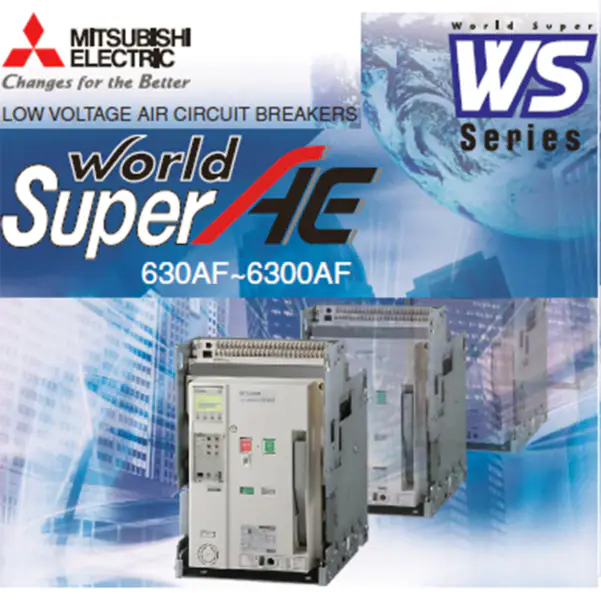 acb disyuntor de aire acb mitsubishi AE-2500SW 3P