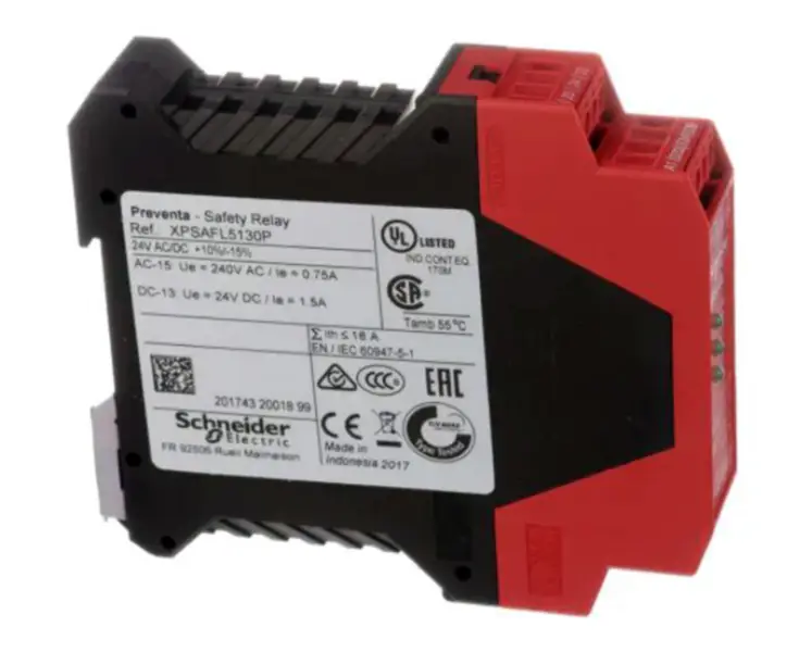 Relé de seguridad Schneider XPSAFL5130