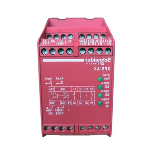 Schneider Monitoring 24V AC DC XPSAK311144 Relé de seguridad de parada de emergencia