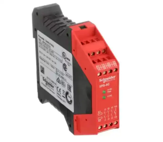 Schneider Monitoring 24V AC DC XPSAC5121 Relé de seguridad de parada de emergencia