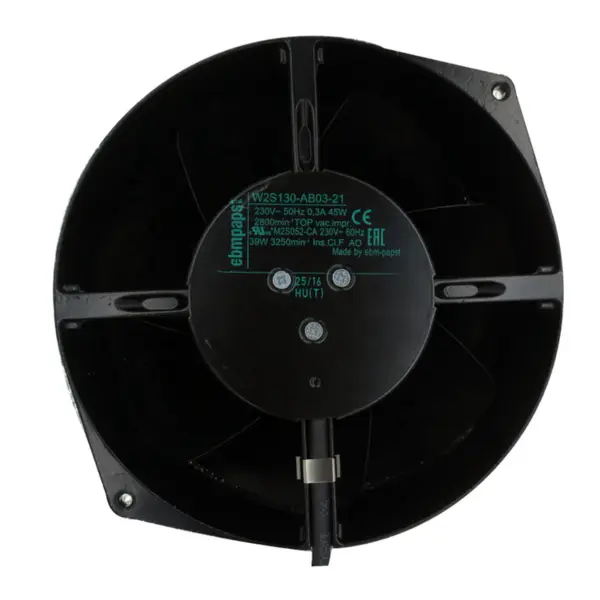 W2S130-AB03-21 EBM 170*150*55mm Ventilador axial totalmente metálico 220V
