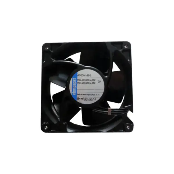 4600N-466 Ventilador EBM-papst Alemania 115V 120*210*38mm Ventilador de refrigeración de armario totalmente metálico resistente a altas temperaturas