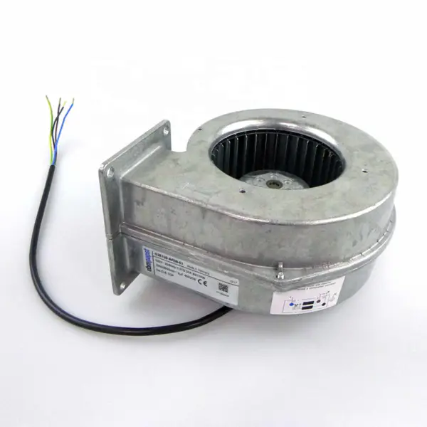 ebm papst G2E120-AR38-01 230V 0.37A 83W Ventilador Centrífugo de Turbina de Metal Completo