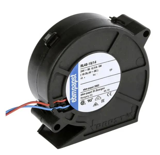 RL48-19/14 original ebm papst 24V 0.21A 5W turbo centrifugal blower fan RL48-18/12 RL48-19/12