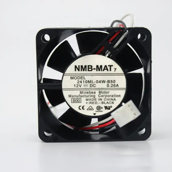 2410ML-04W-B59 12V 0.26A Original NMB-MAT 6025 Ventilador de Doble Bola 6CM