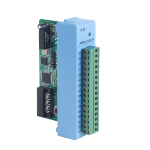 Advantech ADAM-5017P-AE Módulo de entrada analógica de 8 canales con rango de entrada independiente