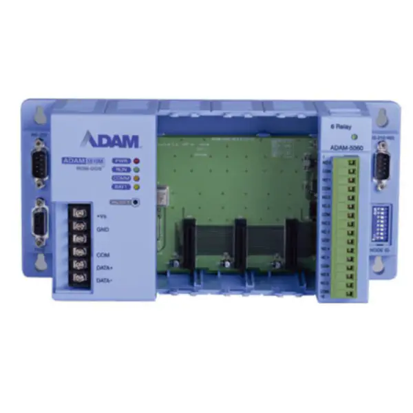 Advantech ADAM-5510M-A2E Controlador basado en PC de 4 ranuras con RS-485