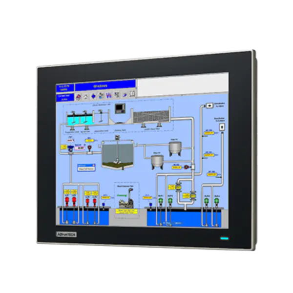 Advantech FPM-7121T-R3AE Interfaces hombre-máquina Monitor industrial de pantalla táctil resistiva