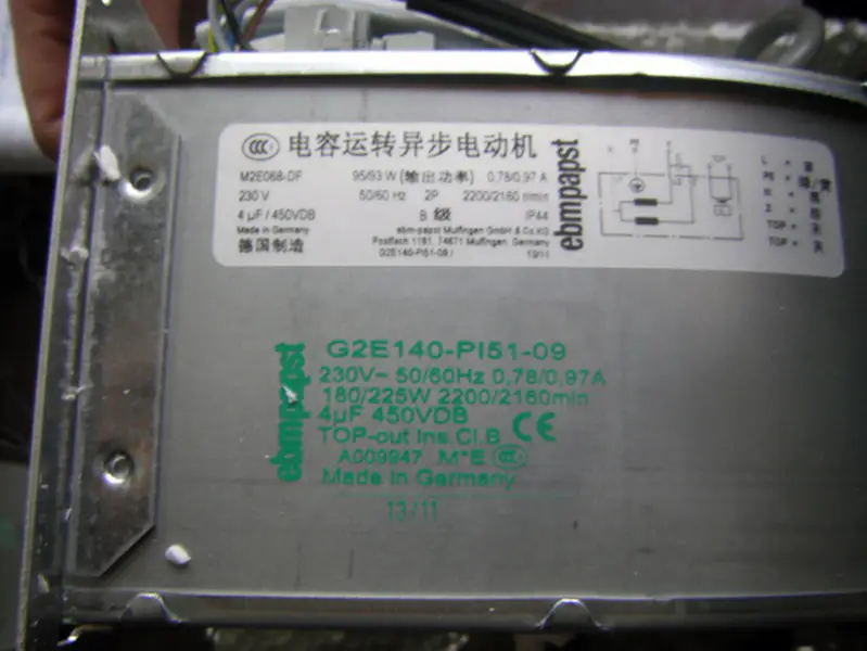 EMC RF2C-140/059 K313 Ventilador SF-2056