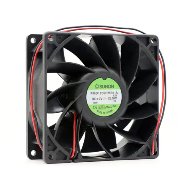 Sunon PMD1209PMB1-A(2) 92x92x38 mm 12V DC 4900RPM 57.6dbA Ventiladores Compactos de Refrigeración Axial