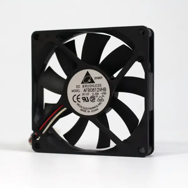 Original auténtico Delta 8015 0.30A 8CM 12V AFB0812VHB CPU doble bola ventilador de refrigeración