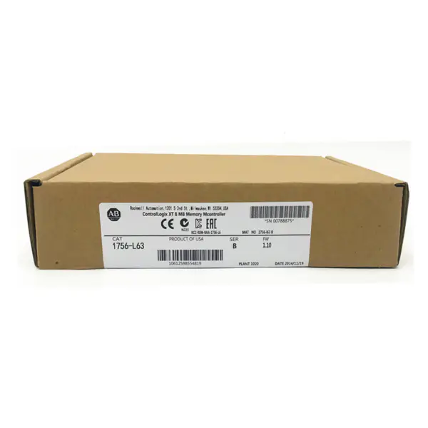 Precio barato Allen Bradley 1756 L63 AB Controllogix 5563 CPU PLC Procesador 1756-L63 Automatización Industrial