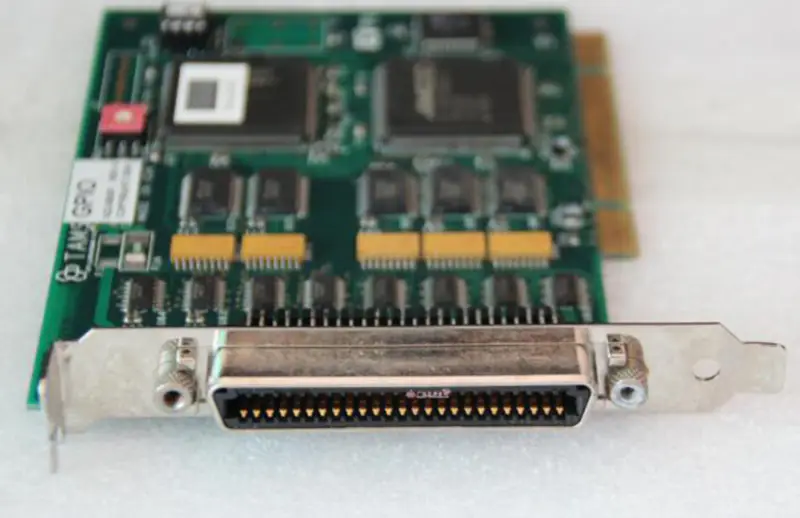 TAMS GPIO Tarjeta de captura 622-66501 REV 4 Interfaz PCI placa base industrial