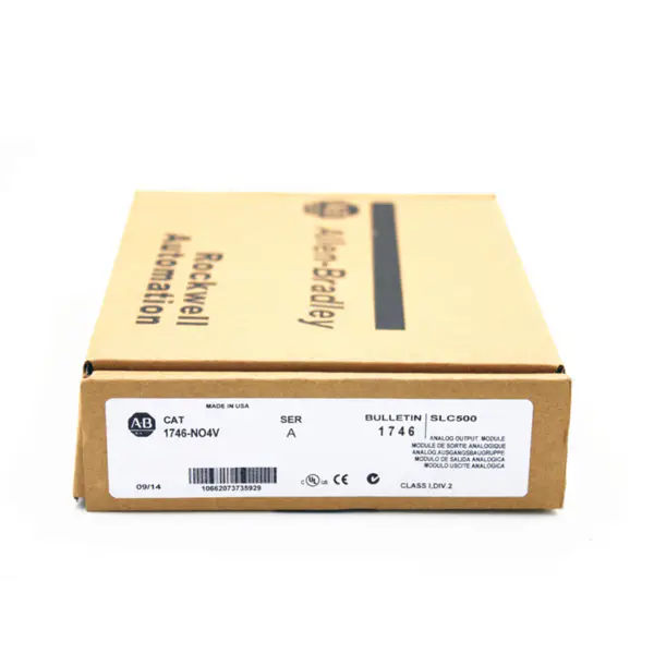 Allen-bradley Rockwell Automation Moldeo por Inyección PLC Unitario Analógico Simple Stock Allen Bradleu 1746-NO4V