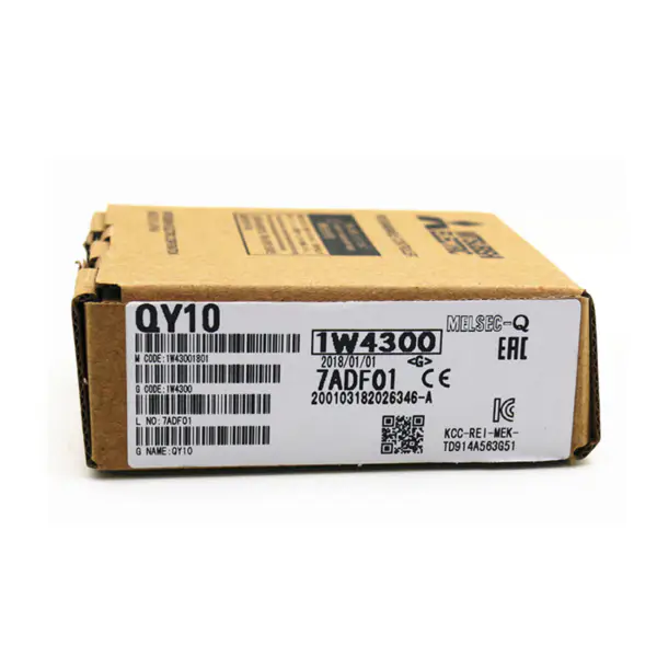 Alta Velocidad Mitsubishi Melsec Q Series 16 Puntos Contacto Salida Unidad PLC QY10